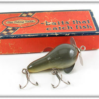 Shakespeare Grey Waukazoo Surface Spinner Lure In Box 6555 G