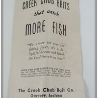 Creek Chub Frog Spot Dingbat In Box 5119