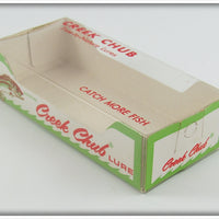 Creek Chub Rainbow Fire Jointed Midget Pikie In Box 4231