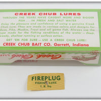 Creek Chub Rainbow Fire Jointed Midget Pikie In Box 4231