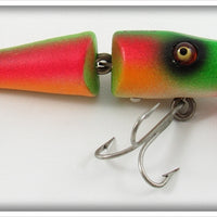 Creek Chub Rainbow Fire Jointed Midget Pikie In Box 4231