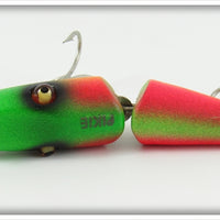 Creek Chub Rainbow Fire Jointed Midget Pikie In Box 4231