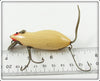 Heddon White Mouse Meadow Mouse 4000 WM