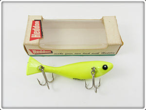 Heddon Uncatalogued Yellow Anchovy Prowler In Correct Box 7025 YF