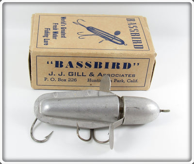 Vintage J. J. Gill & Associates Bassbird Lure In Box 