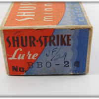 Shur Strike Red & White Baby Bass Oreno Empty Box