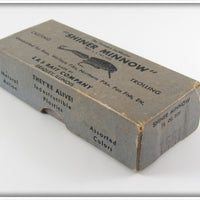L&S Bait Company Shiner Minnow Empty Box