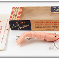 Martin Bait Co Pink & Yellow The Martin Shrimp Lure In Box
