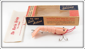 Martin Bait Co Pink & Yellow The Martin Shrimp Lure In Box
