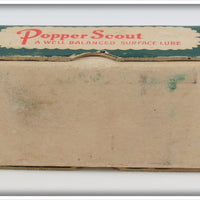 Clark's Frog Spot Popper Scout In Yellow Black Ribs Box
