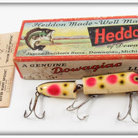 Vintage Heddon Strawberry Spotted Jointed Vamp In Box 7300S