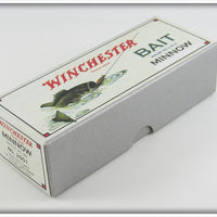 Winchester 2001 Gold Scale Black Back Green Belly Minnow In Box