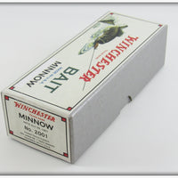 Winchester 2001 Gold Scale Black Back Green Belly Minnow In Box