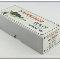 Winchester 2001 Gold Scale Black Back Green Belly Minnow In Box