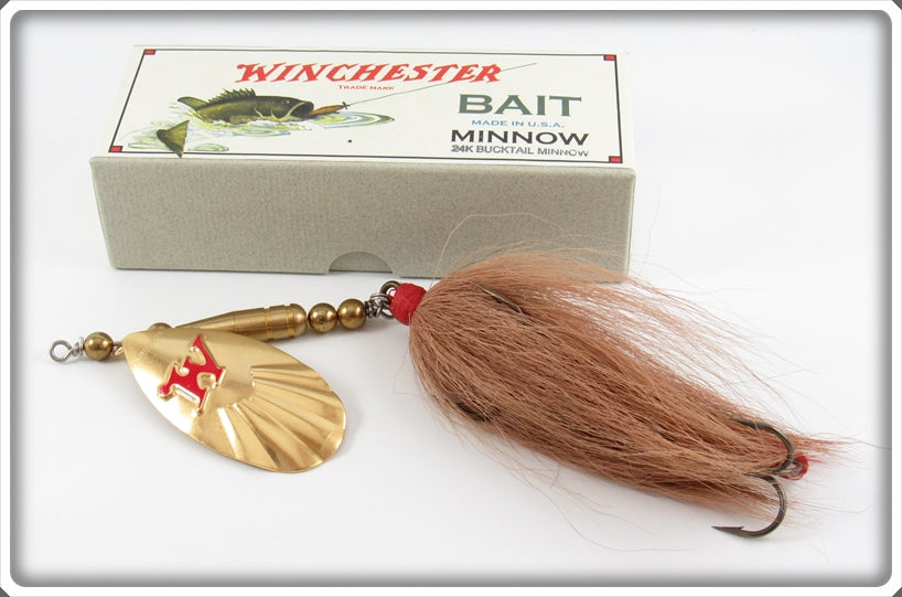 Winchester 2001 24K Bucktail Minnow Lure In Box A2