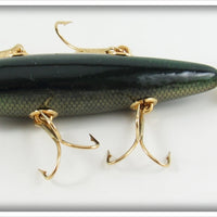 Winchester 2001 Gold Scale Black Back & Belly Minnow In Box A3