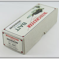 Winchester 2001 Gold Scale Black Back & Belly Minnow In Box A3