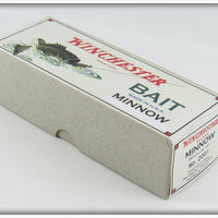 Winchester 2001 Gold Scale Black Back & Belly Minnow In Box A3