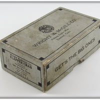 Wright & McGill Co Flapper Crab Empty Box