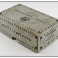 Wright & McGill Co Flapper Crab Empty Box
