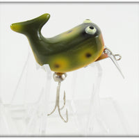 Heddon Frog Black Eye Shadow Hi Tail In Box 305 F