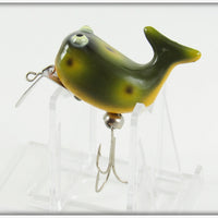 Heddon Frog Black Eye Shadow Hi Tail In Box 305 F