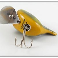 Heddon Frog Black Eye Shadow Hi Tail In Box 305 F