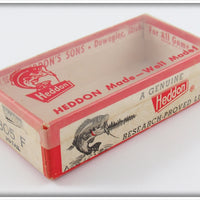 Heddon Frog Black Eye Shadow Hi Tail In Box 305 F