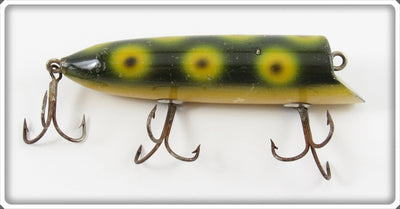 Vintage Heddon Green Frog Wiggle King Lure 2009B