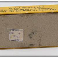 Jed Welsh Yellow Black Ribs Bass Hound In Box