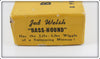 Jed Welsh Yellow Black Ribs Bass Hound In Box