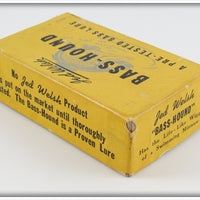 Jed Welsh Yellow Black Ribs Bass Hound In Box