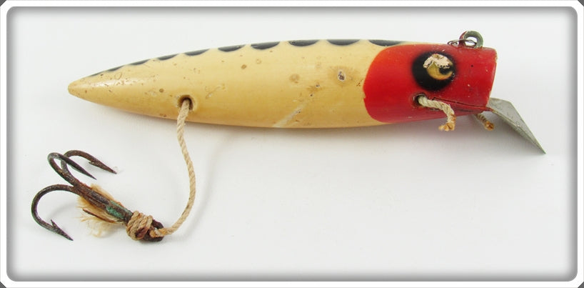 Jack Lloyd Red & White With Black Spots Water Witch Lure