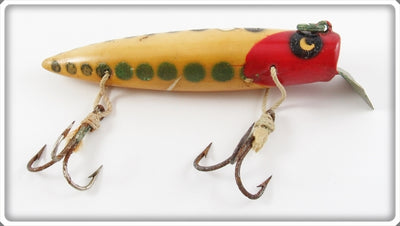 Jack Lloyd Red & White With Black & Green Spots Water Witch