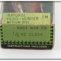 Heddon Natural Sunfish Hedd Hunter In Box 9303 NSN