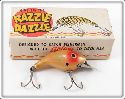 Boshears Tackle Co Pearl Razzle Dazzle Lure In Shad Box 
