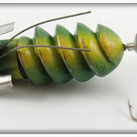 Zink Artificial Bait Co Green Screwtail In Box