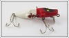 Beaver Bait Co Red & White Old Fighter