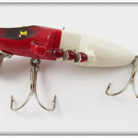 Beaver Bait Co Red & White Old Fighter