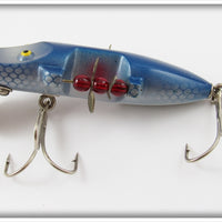 Beaver Bait Co Blue Shad Old Fighter In Box