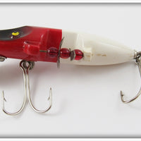 Beaver Bait Co Red & White Old Fighter In Box
