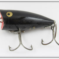 Heddon Solid Black Chugger Jr