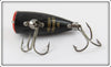 Heddon Solid Black Chugger Jr