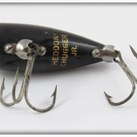 Heddon Solid Black Chugger Jr