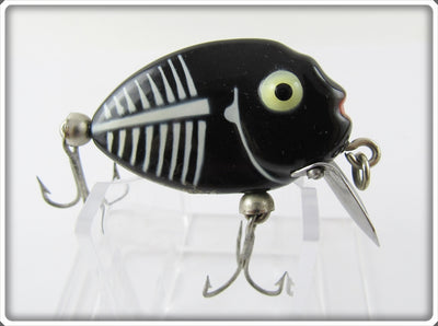 Vintage Heddon Black Shore Tiny Punkinseed 380 XBW Lure