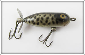 Vintage Heddon BC Black Crappie Tiny Torpedo Lure