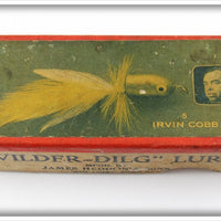 Heddon Irvin Cobb Gold & Orange Wilder Dilg In Picture Box