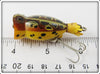Arbogast Seein's Believin' Brown Leopard Frog 1/4 Oz Hula Popper In Box