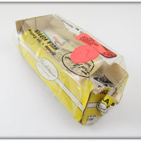 Arbogast Seein's Believin' Brown Leopard Frog 1/4 Oz Hula Popper In Box