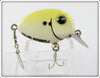 Vintage Heddon Yellow Pearl Tiny Punkin Spin Lure 382 YPR